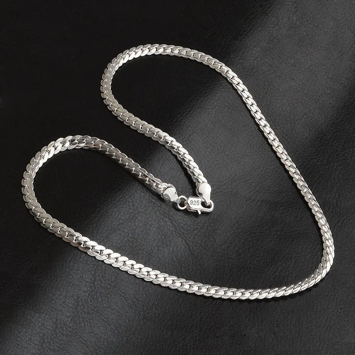 Kalsten | Sterling Silver Chain Necklace for Women Elegant Gift