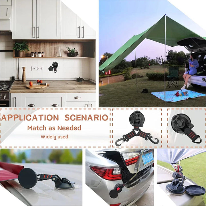 Kalsten | Heavy Duty Vacuum Suction Cup with Hook
