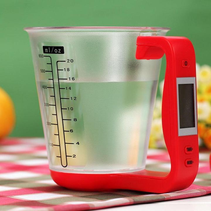 Digital kitchen measuring cup scale with LCD | Kalsten
