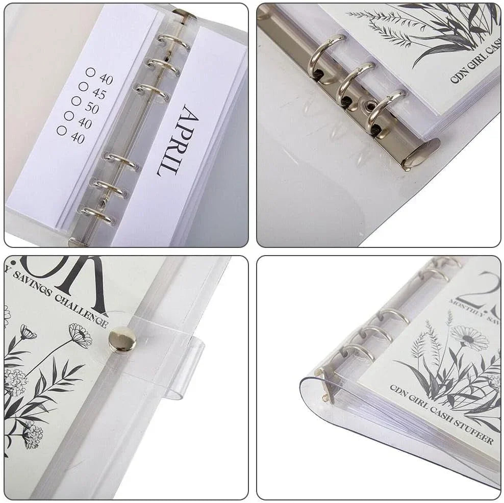 12-Month Envelopes Money-Saving Challenge Binder | Kalsten