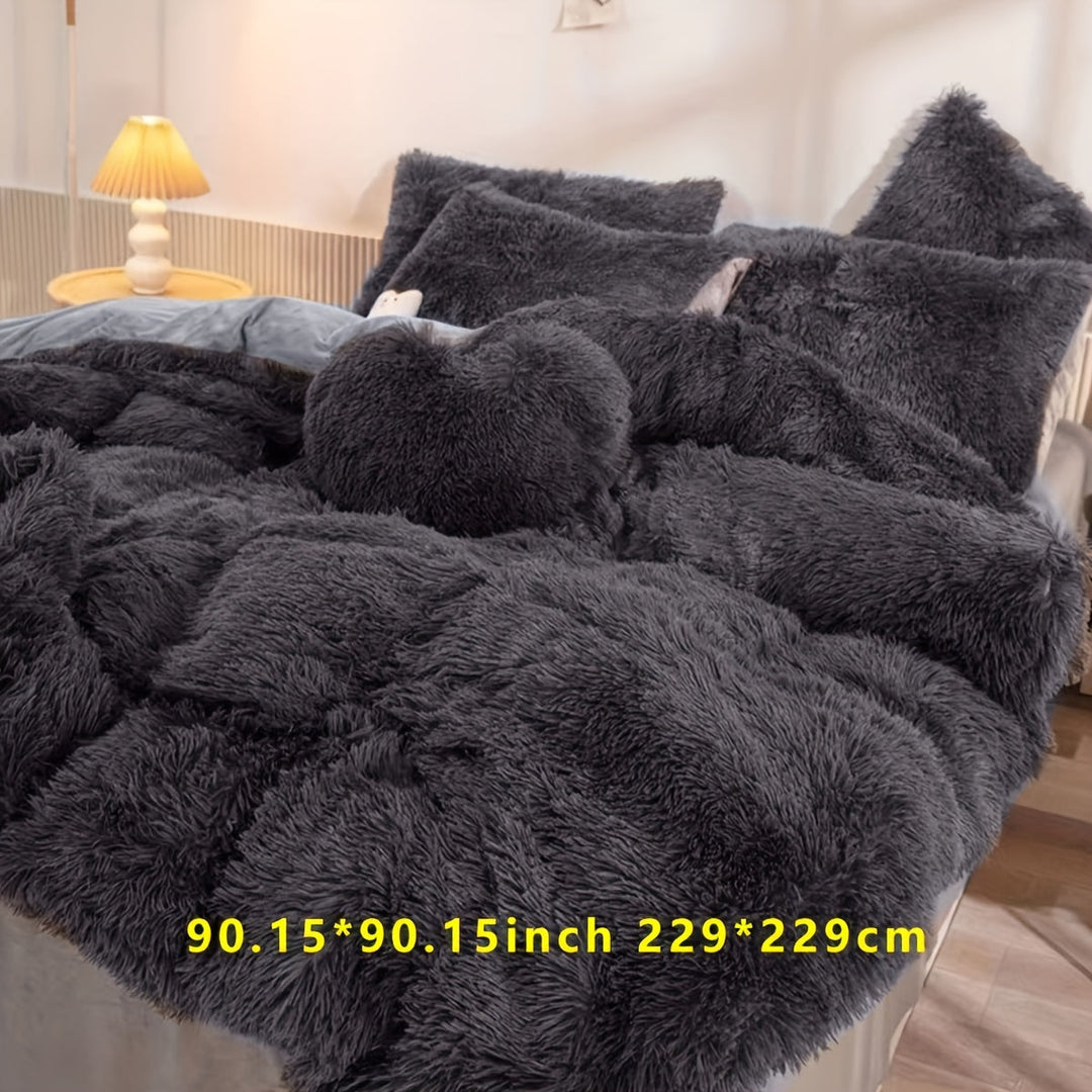 Luxurious Velvet Duvet Cover Set for Ultimate Comfort Noxord