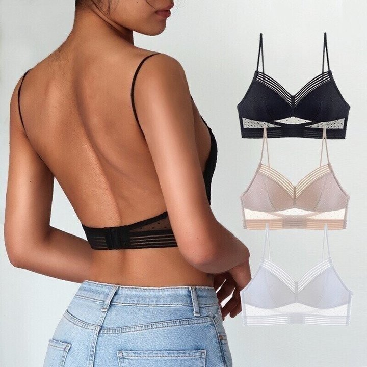 Kalsten | LOW BACK WIRELESS LIFTING LACE BRA