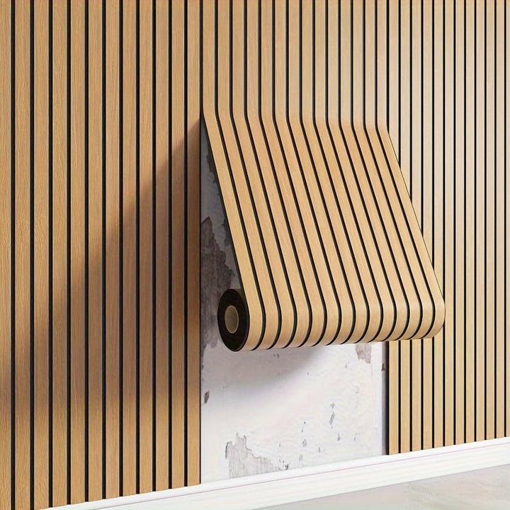 WoodLook Self-Adhesive 3D PVC Wall Panels