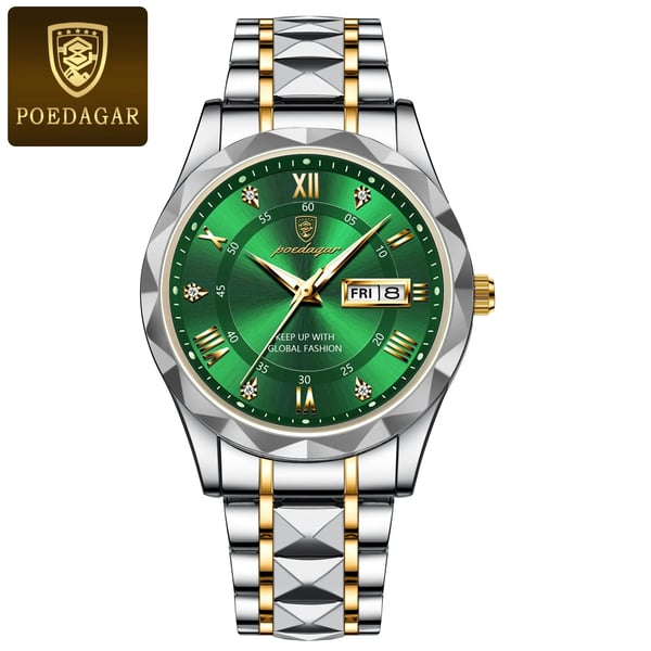 Kalsten | Waterproof Luxury Men's Wristwatch by the Top Brand with Luminous Function