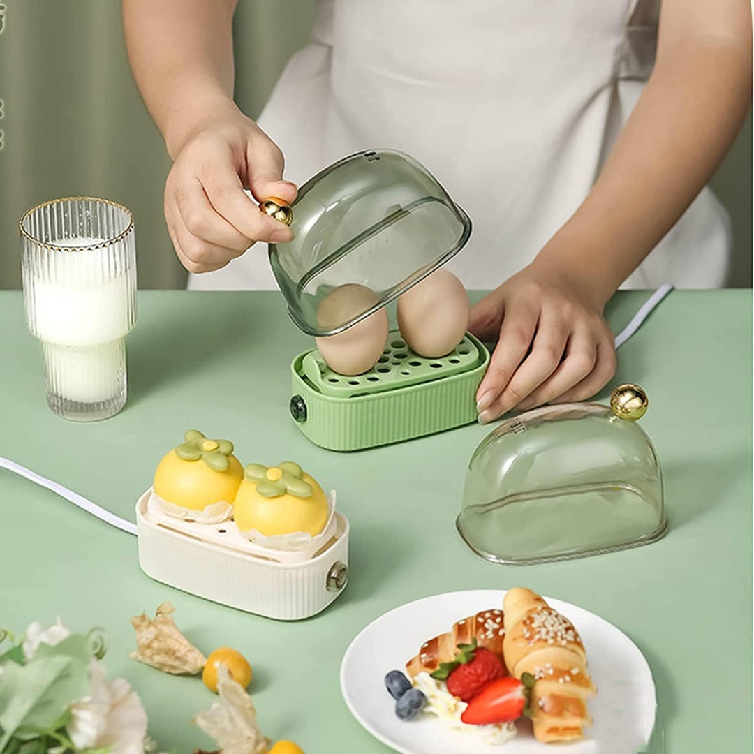 KookNest Mini Egg Cooker – Automatic Electric Egg Cooker for 2 Eggs | Kalsten