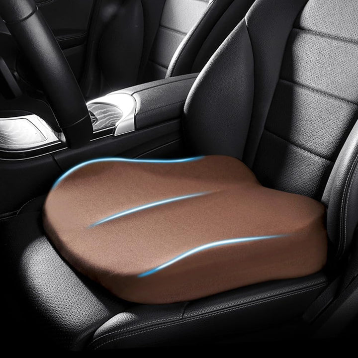 Kalsten | Car Cushion RaiseSit – Ergonomic Seat Booster Cushion with Memory Foam
