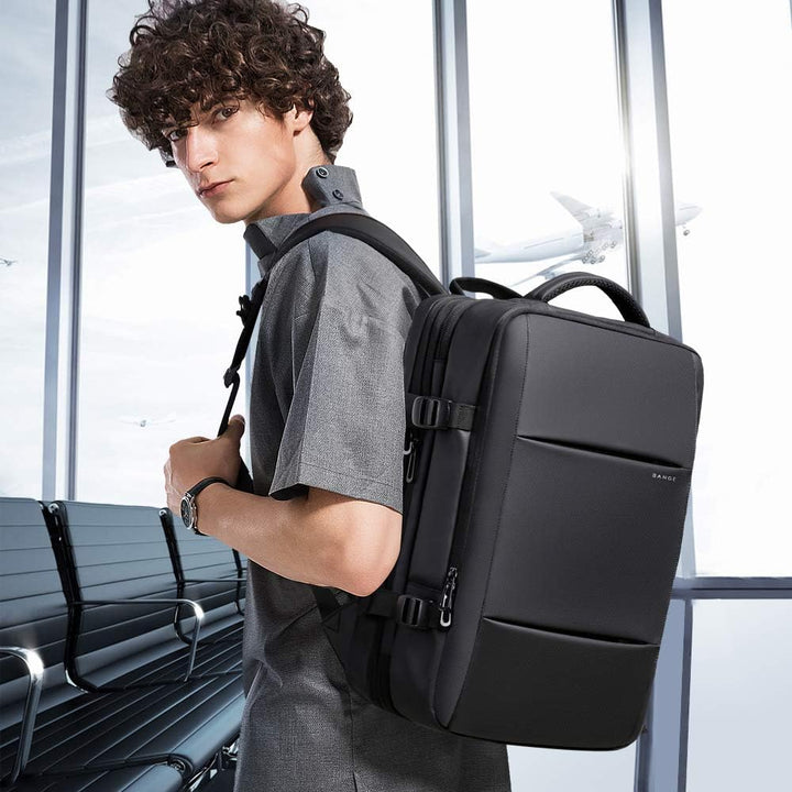 Expandable 26–45L Waterproof Travel Backpack with Laptop Sleeve & Duffle Carry | Kalsten