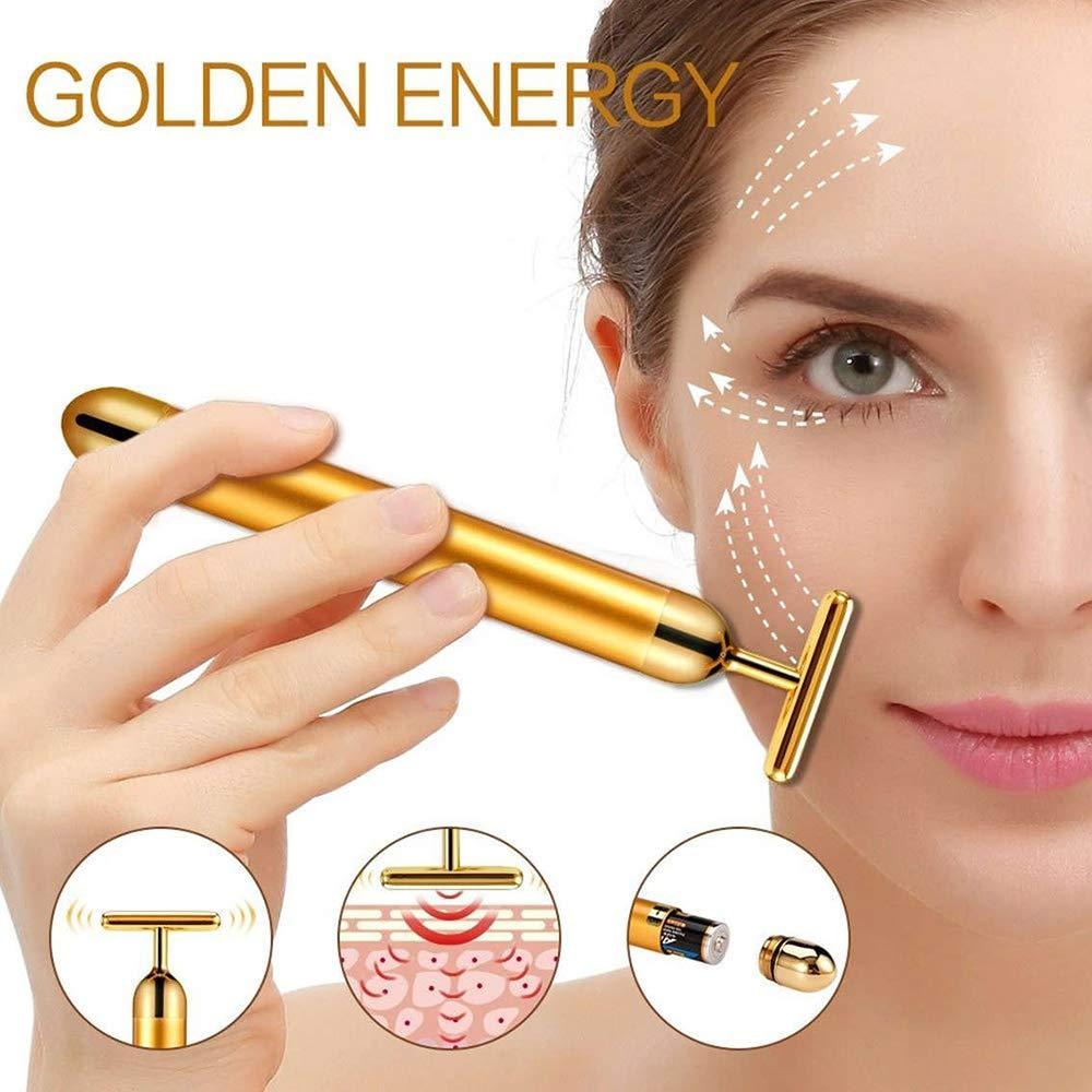 Facial T-Bar Gold Massager | Kalsten