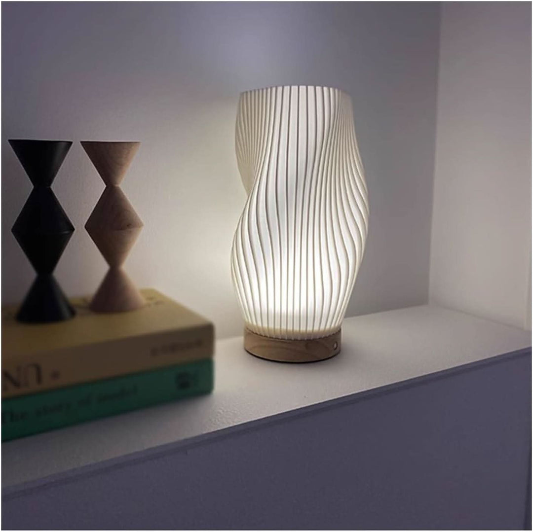 Wavecrest Lamp – Sleek USB-Powered Dimmable Table Lamp | Noxord