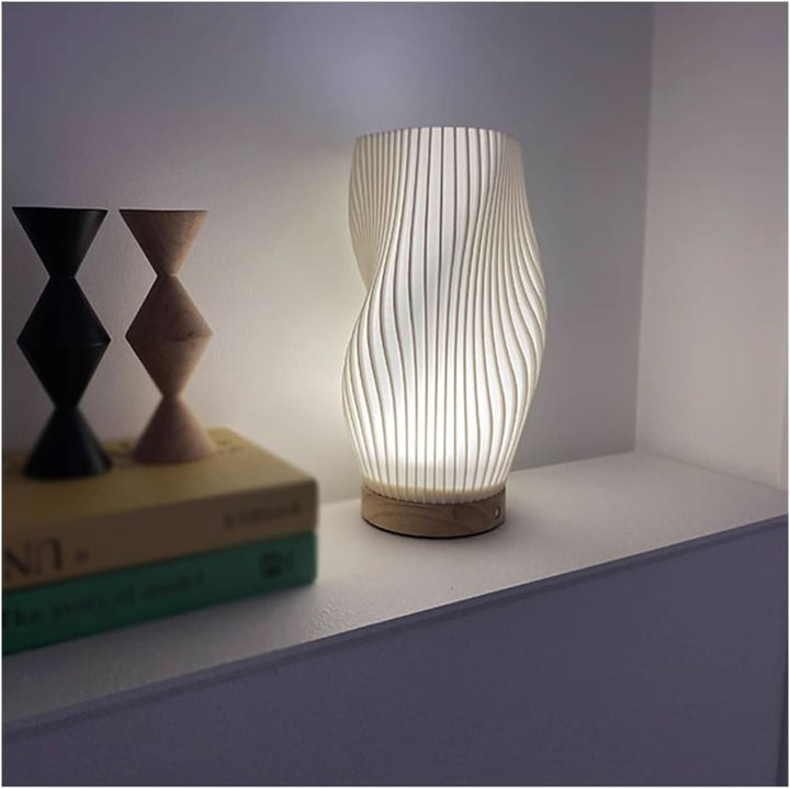 Wavecrest Lamp – Sleek USB-Powered Dimmable Table Lamp | Noxord