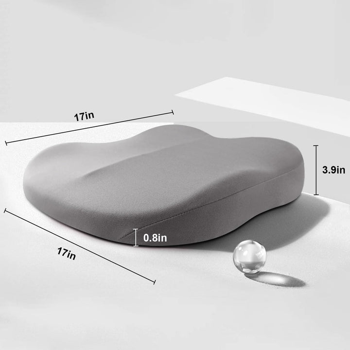 Kalsten | ZitComfort Ergonomic Seat Booster Cushion for Car & Office – Better Seat Height and Posture