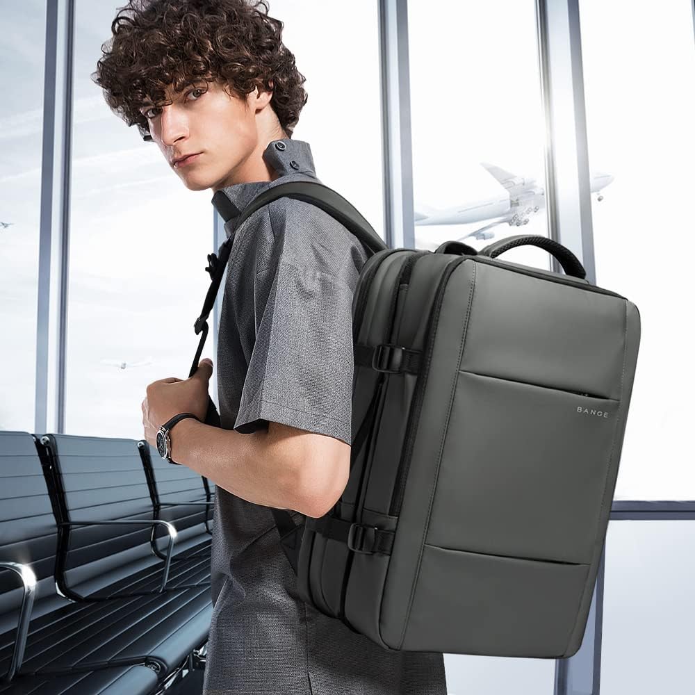Expandable 26–45L Waterproof Travel Backpack with Laptop Sleeve & Duffle Carry | Kalsten