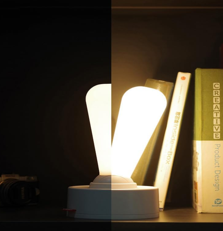 Retro Lever Switch Table Lamp – Rechargeable LED Light | Kalsten