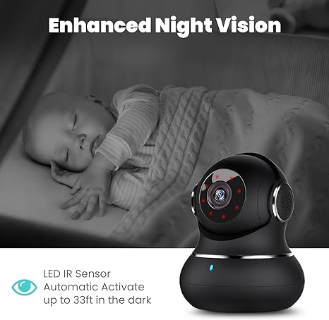 360° Indoor Security Camera - For Safety and Peace of Mind Kalsten