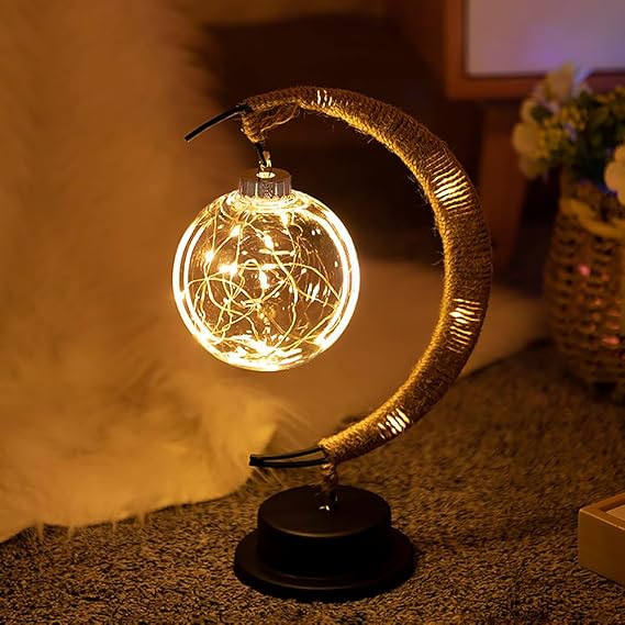 Table Lamp LED Moon Light for Bedrooms | Kalsten