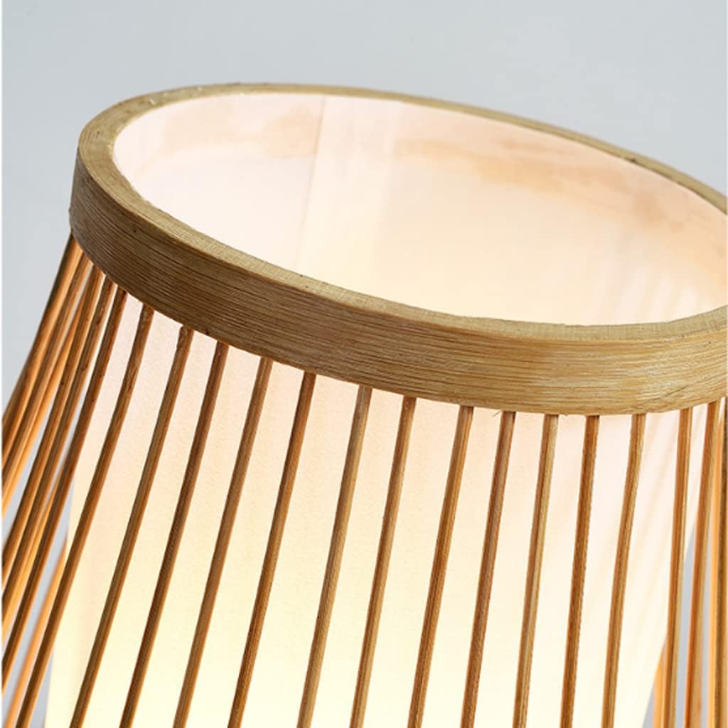 Zen-Inspired Bamboo Table Lamp for Bedroom and Living Room | Noxord