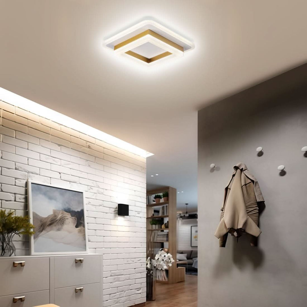 Square LED Ceiling Light for Modern Homes