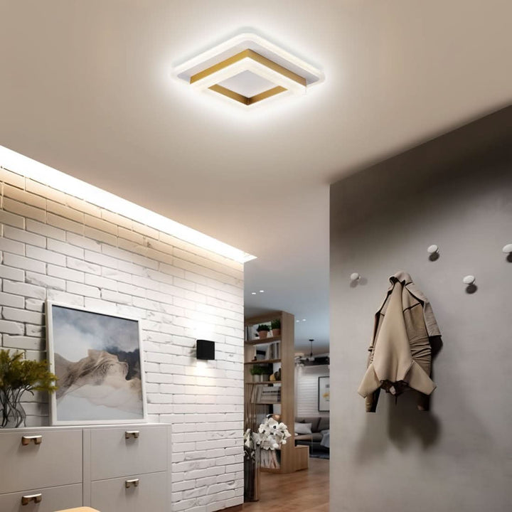 Kalsten | Square LED Ceiling Light for Modern Interiors
