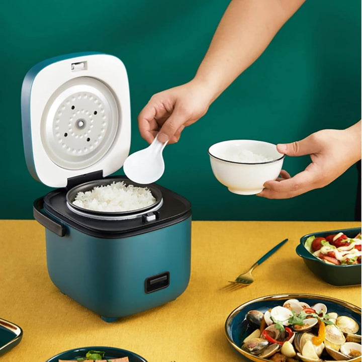 Kalsten | MiniChef 1.2L Rice Cooker – Compact Multicooker with Steaming Function and One-Button Control