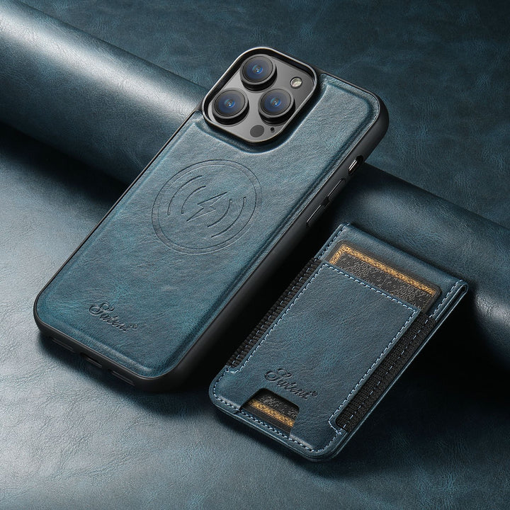 Kalsten | Leather phone case with card holder and MagSafe compatibility