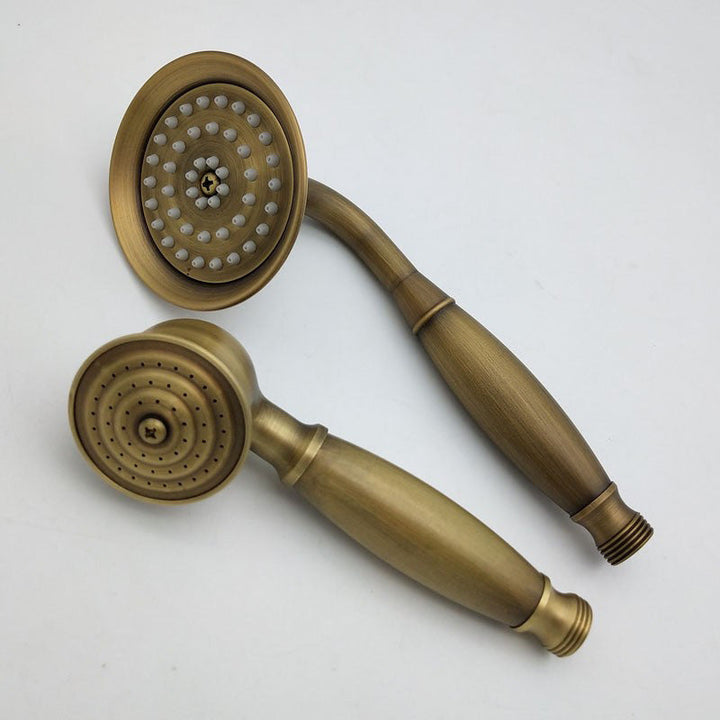 Traditional Brass Handheld Shower Head