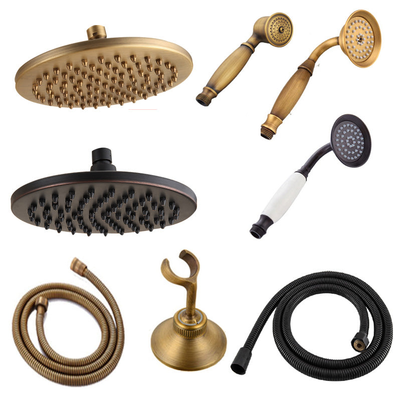 Traditional Brass Handheld Shower Head