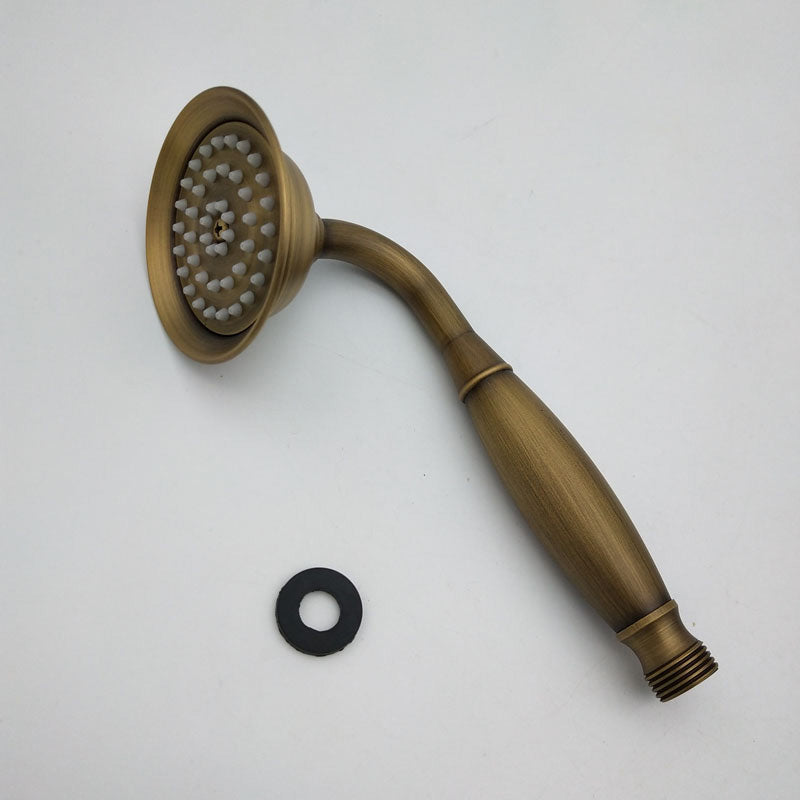 Traditional Brass Handheld Shower Head