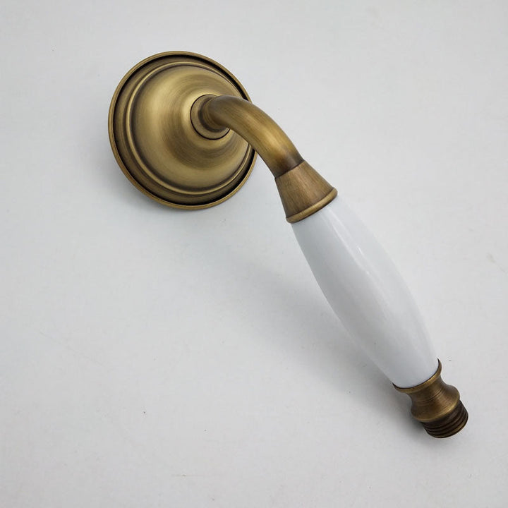 Traditional Brass Handheld Shower Head