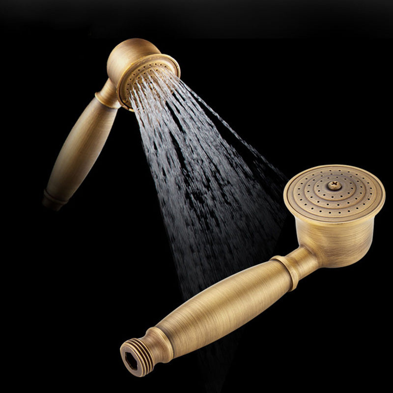 Traditional Brass Handheld Shower Head