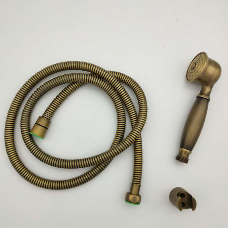 Traditional Brass Handheld Shower Head