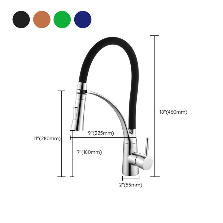 Kalsten | Modern 1-Hand Faucets Copper Touchless with Water Dispenser Standard Kitchen Faucet