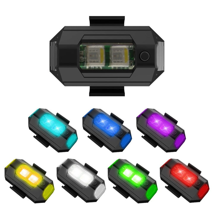 Kalsten | 7 Colour LED Aircraft Strobe Light with USB Charging