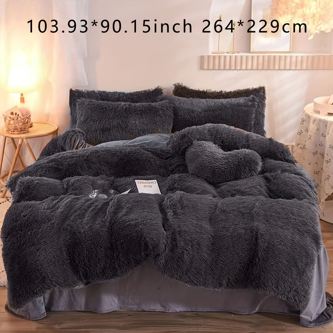 Luxurious Velvet Duvet Cover Set for Ultimate Comfort Noxord