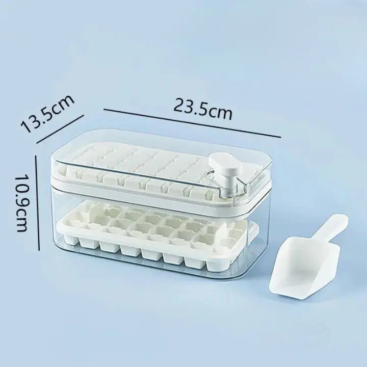 Kalsten | 64-piece Silicone Ice Cube Set – with Lid & Scoop