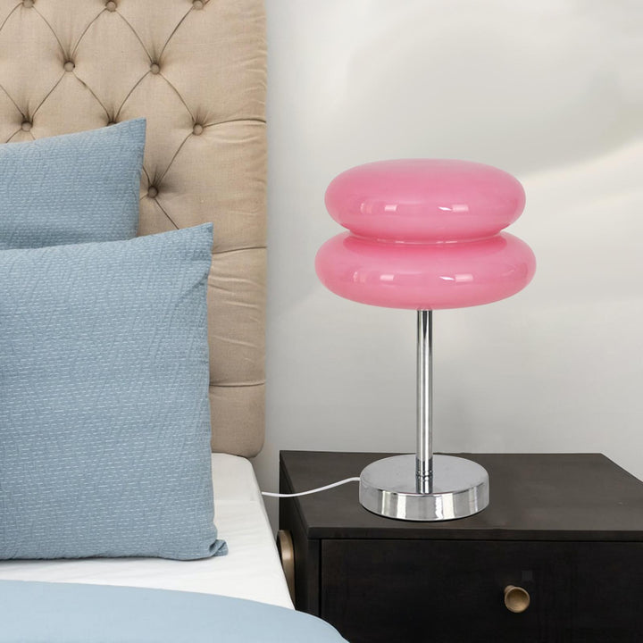 Retro Glass Shade Table Lamp Noxord