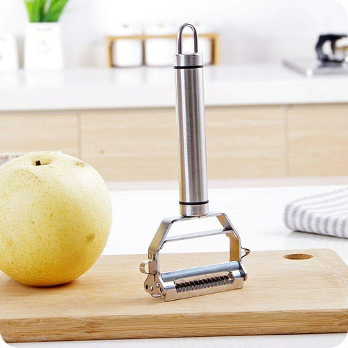 Practical and Safe Vegetable Peeler – High-Quality Stainless Steel Peeler for Vegetables and Fruits, Ergonomic and Easy to Clean, Perfect for the Kitchen | Noxord