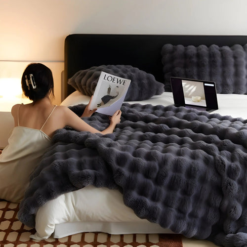 Luxurious Fluff Bubble - Blanket for Ultimate Comfort Noxord