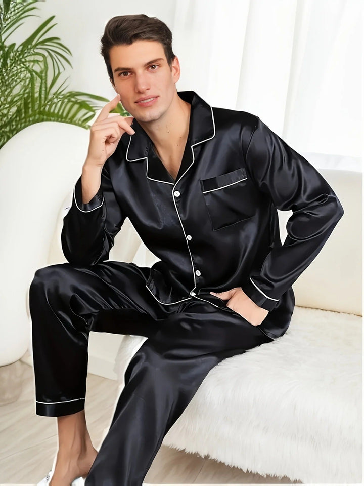 Kalsten | Luxury Men's Pajamas | Elegant Nightwear | Comfortable & Breathable | For Restful Sleep