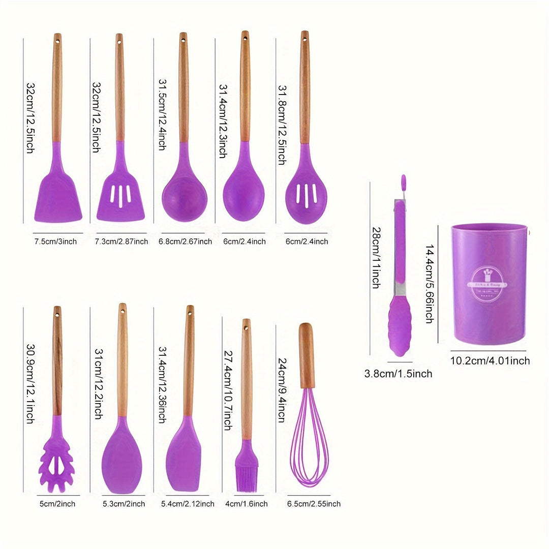 Kalsten | Silicone Kitchen Tools Set – Heat Resistant and Scratch Resistant