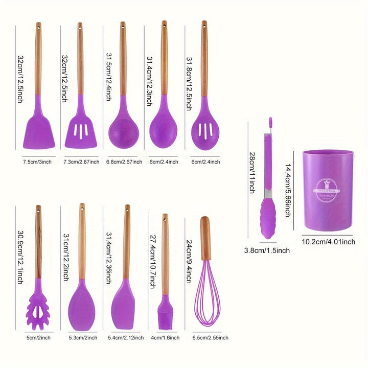 Kalsten | Silicone Kitchen Tools Set – Heat Resistant and Scratch Resistant
