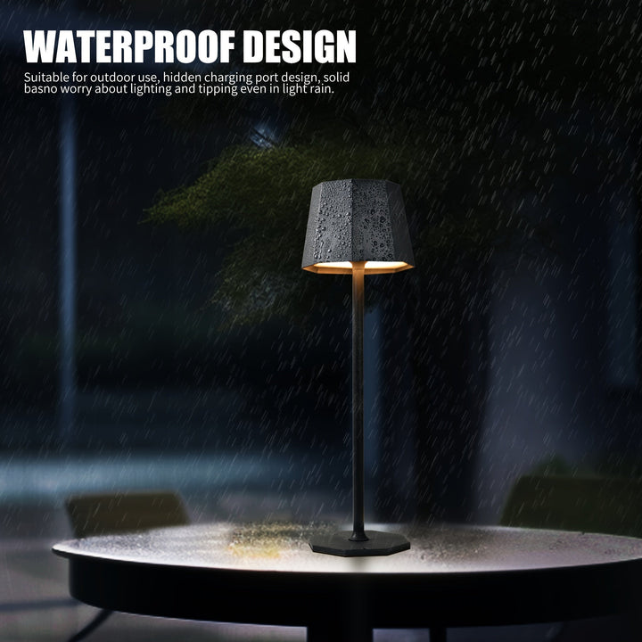 DuoGlow | Battery-Powered 2-Piece Set Cordless Table Lamp Noxord