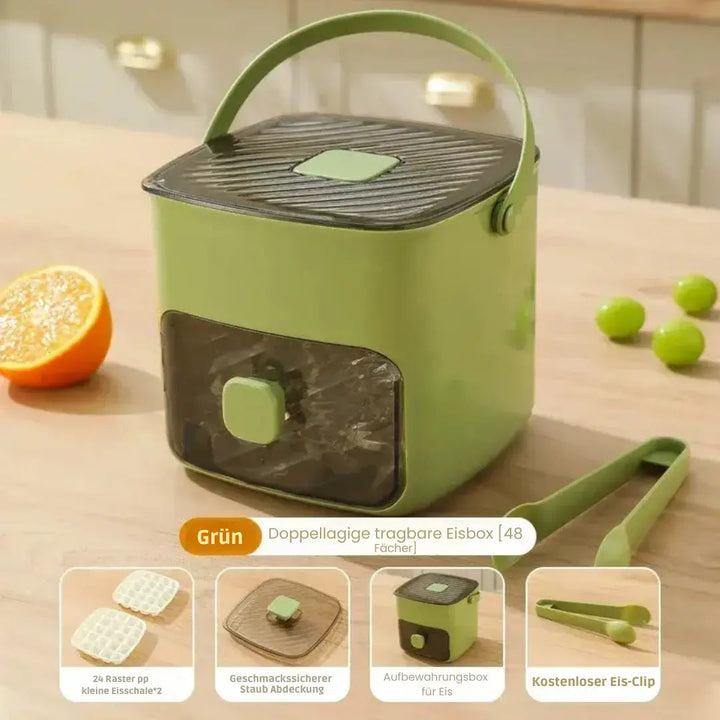 FreezeNinja — Perfect ice cubes at the push of a button for stress-free refreshment and impeccable freshness! | Kalsten
