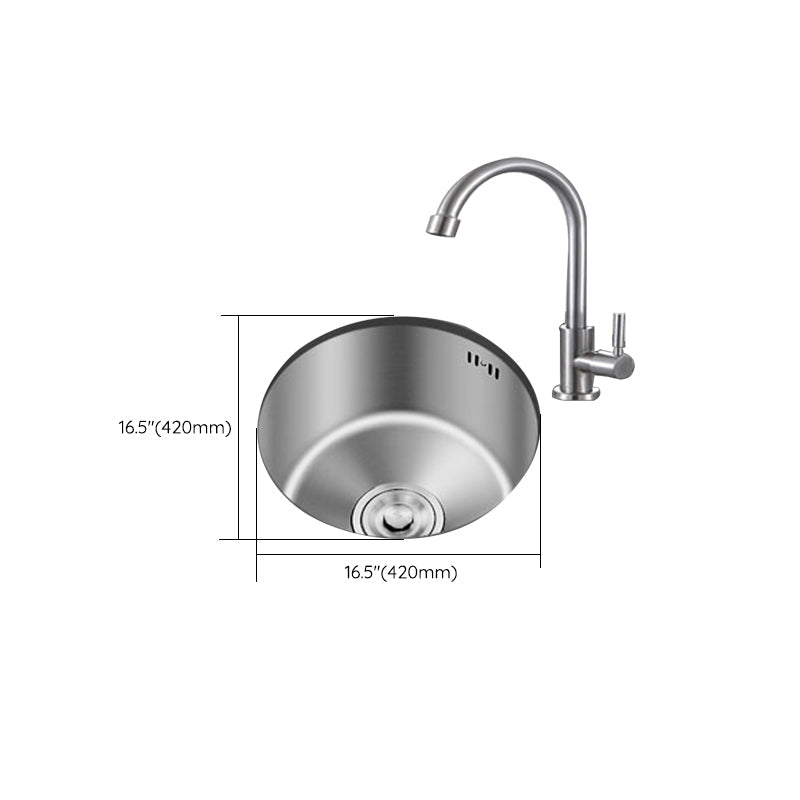 Stainless Steel Kitchen Sink with Strainer