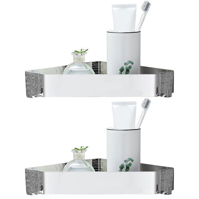 Kalsten | Contemporary Stainless Steel Bathroom Shelf 2-piece Bathroom Accessory Set