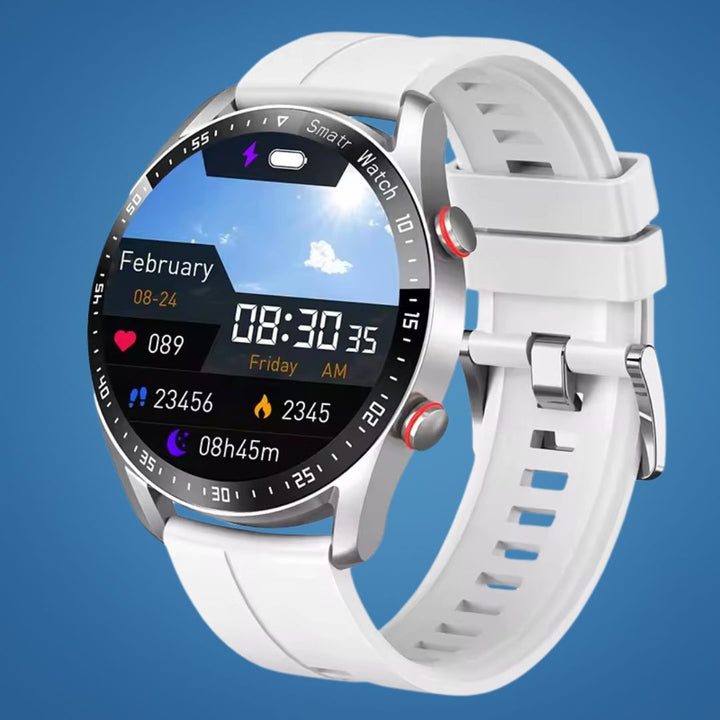 FitTrack | Non-Invasive Fitness Smart Watch - Tracks Physical Activity - Heart Rate - Sleep - Workout - GPS Notifications - Water Resistant Kalsten