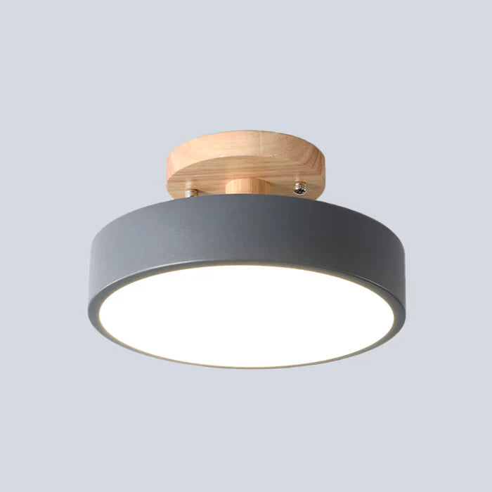 Scandinavian LED Ceiling Lamp - NordWood | Kalsten