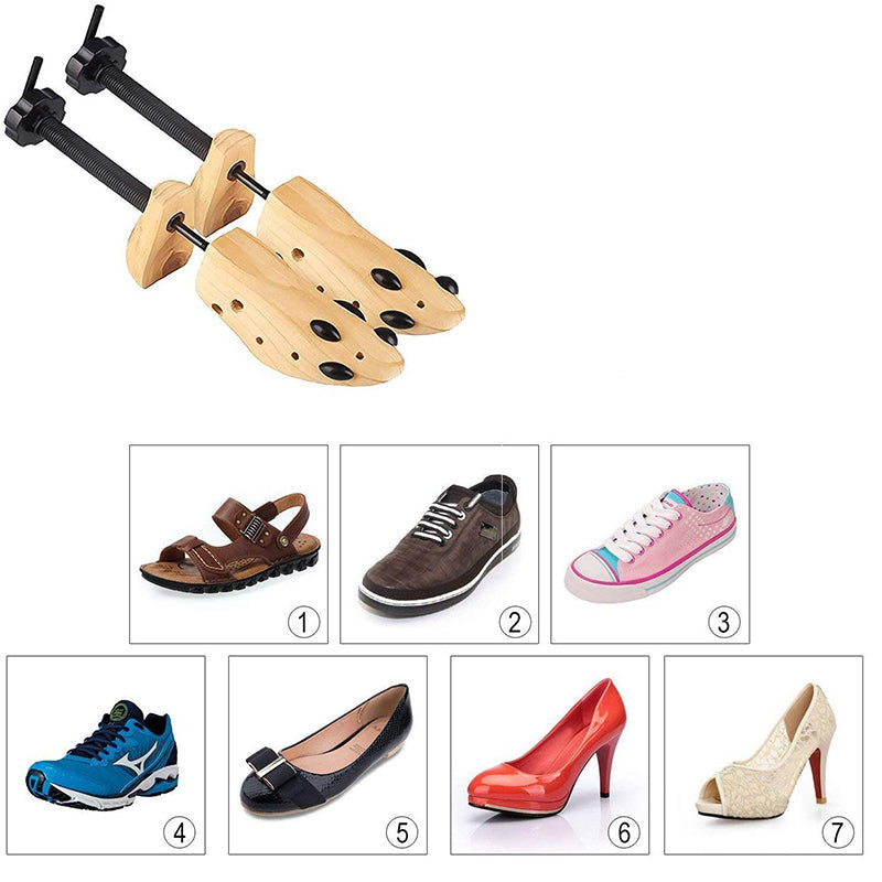 Adjustable Luxury Shoe Stretcher – Wooden Comfort Fitting Aid | Kalsten