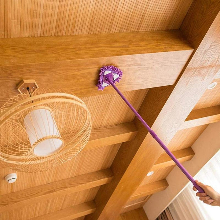 Adjustable Rotating Triangular Cleaning Mop | Kalsten
