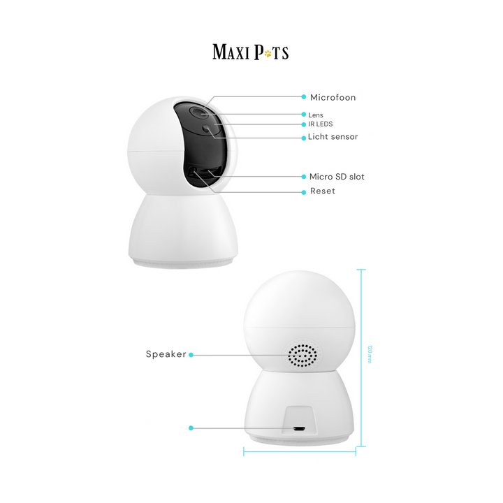 Premiumpets Smart Camera - Stay Connected with your Pet Noxord