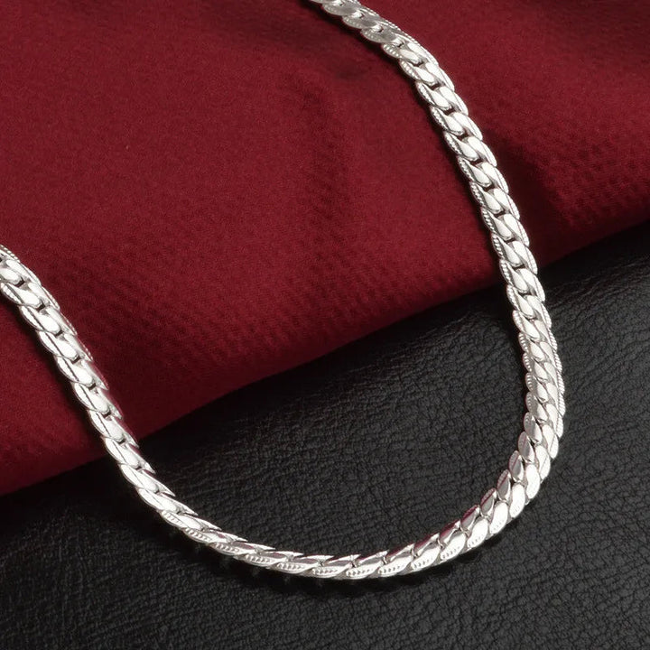 Kalsten | Sterling Silver Chain Necklace for Women Elegant Gift